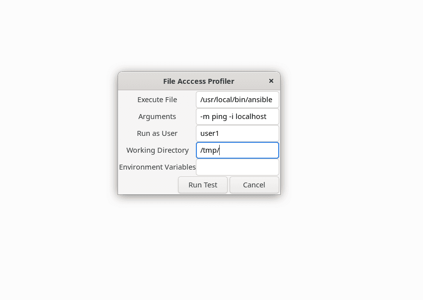 ansible app profile
