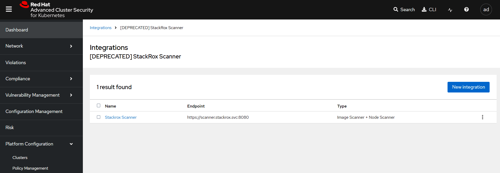 rhacs-scanner